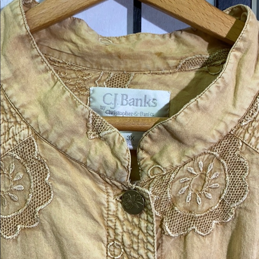 Absolutely Gorgeous Cato Button Down Size 3x - image 5